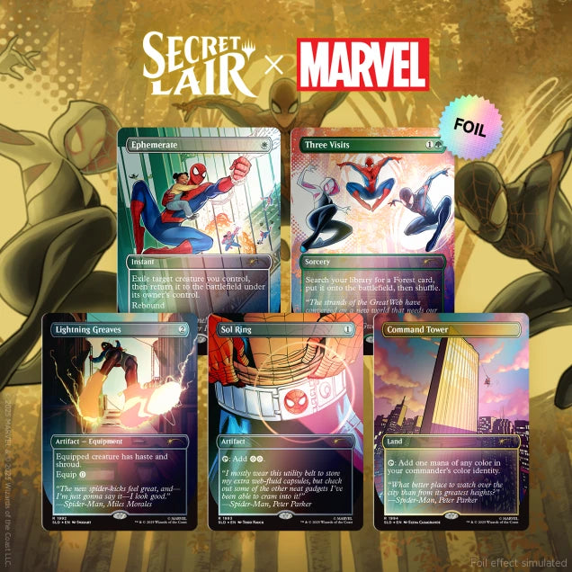 MTG Secret Lair x Spider-Man: Heroic Deeds [Foil]