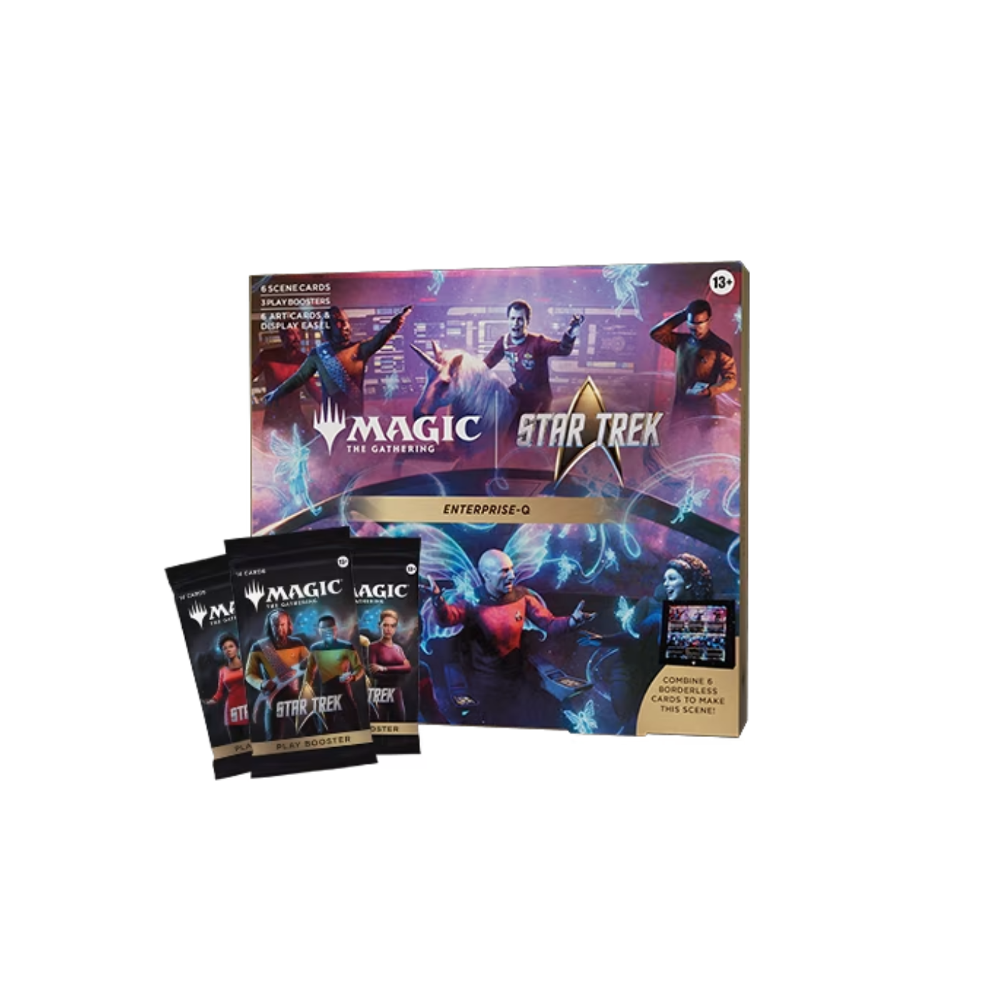 (APARTADO) Magic The Gathering: Star Trek - Enterprise-Q - Scene Box (LEER DESCRIPCIÓN)