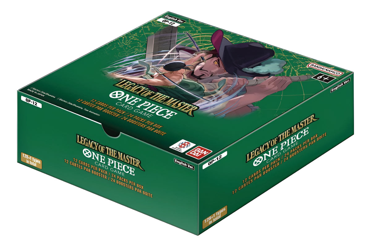 One Piece Tcg: Booster Display (op-12) Legacy Of The Master