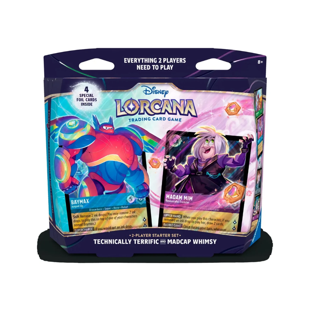 (PREVENTA) Lorcana Disney TCG - Hyperia City [Set 14] - 2-Player Starter Set (LEER DESCRIPCIÓN)
