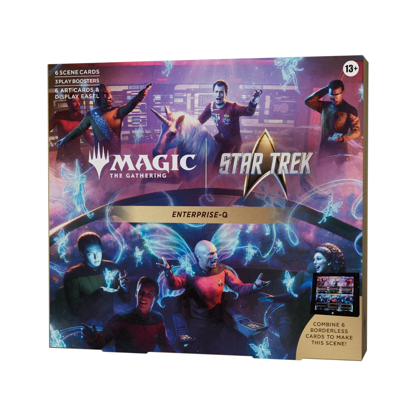 (APARTADO) Magic The Gathering: Star Trek - Enterprise-Q - Scene Box (LEER DESCRIPCIÓN)