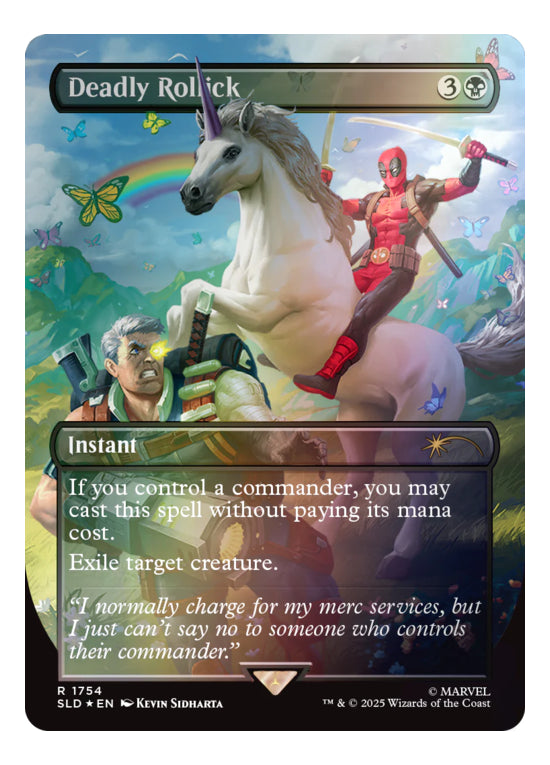 Mtg: Secret Lair - Marvel - Deadpool [foil] - Inglés