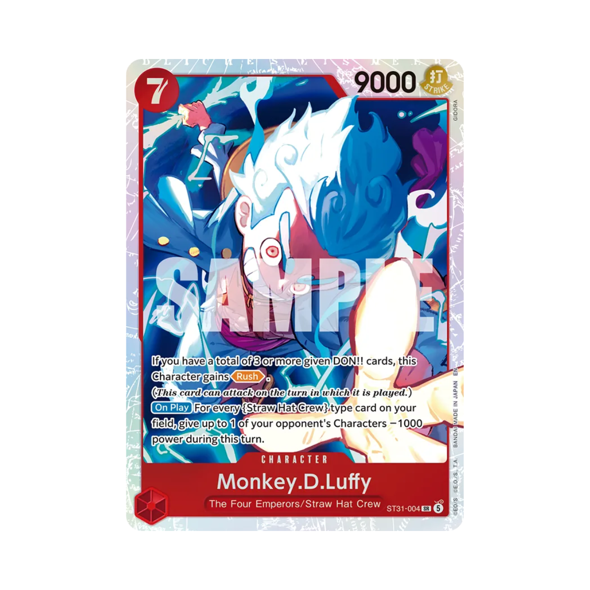 One Piece TCG - [ST-31] - Red Monkey D. Luffy - Starter Deck - Inglés
