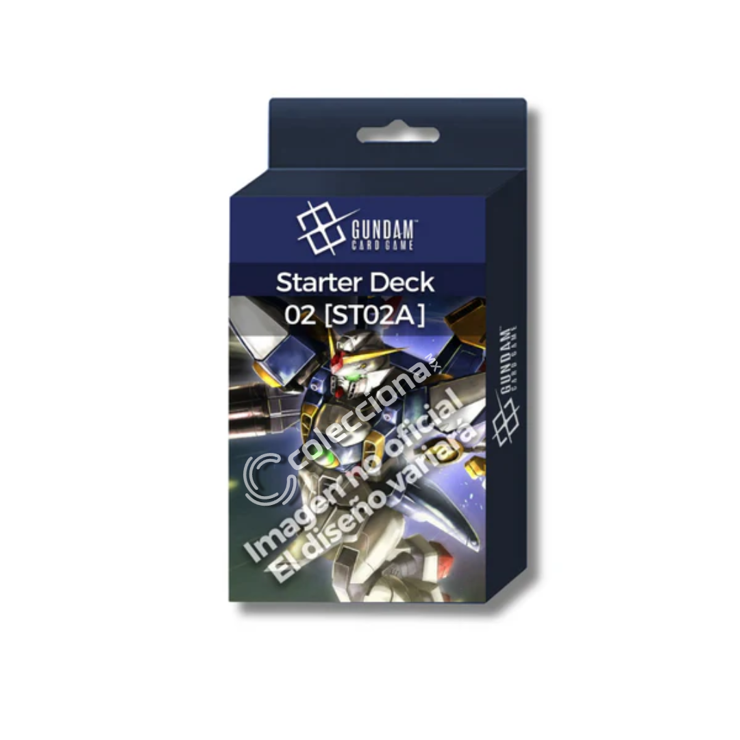 (PREVENTA) TCG GUNDAM - Starter Deck 02 - Wings of Advance [ST02] (APARTADO LEER DESCRIPCION)