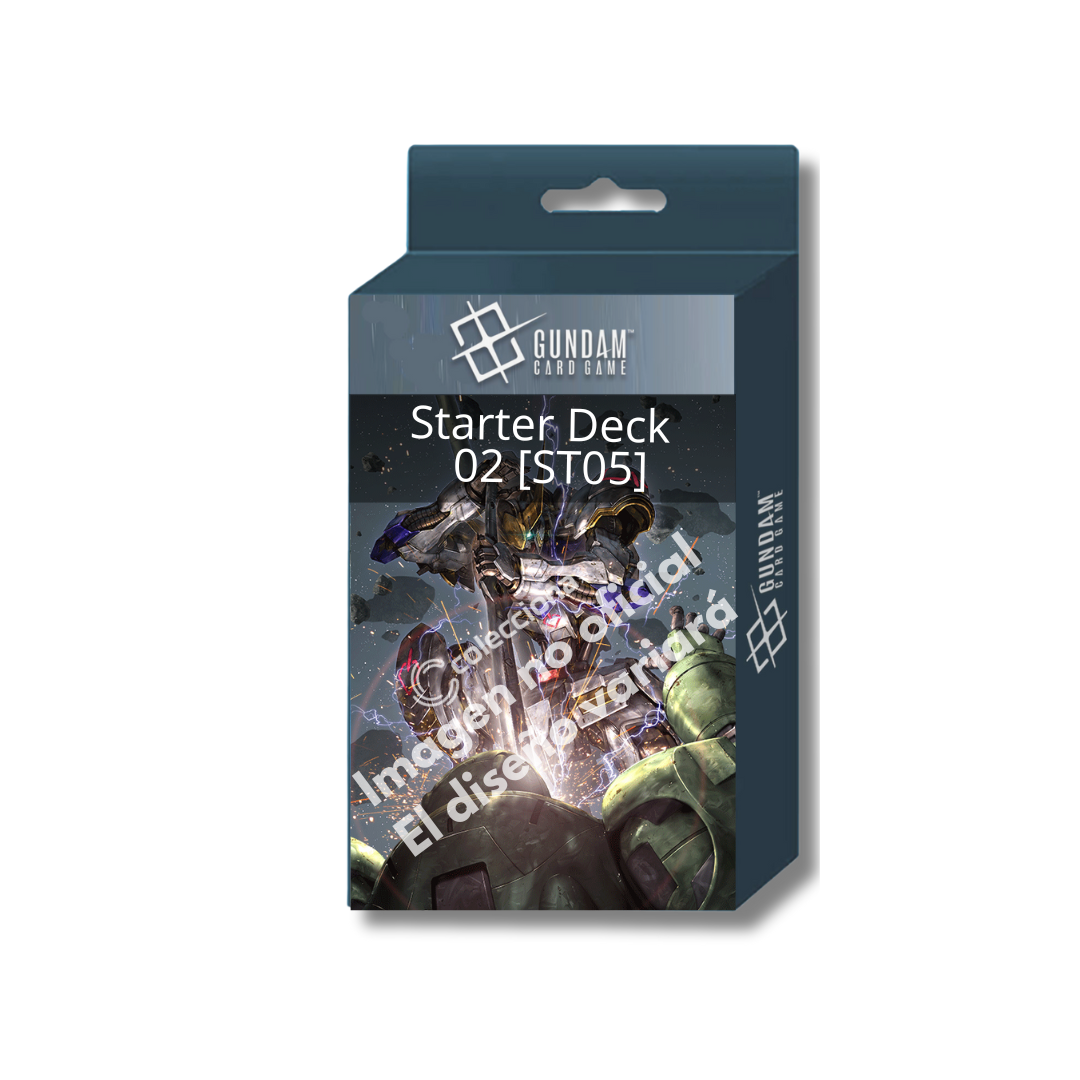 (PREVENTA) TCG Gundam - Starter Deck 05 - Iron Bloom [ST05] (APARTADO, LEER DESCRIPCION)