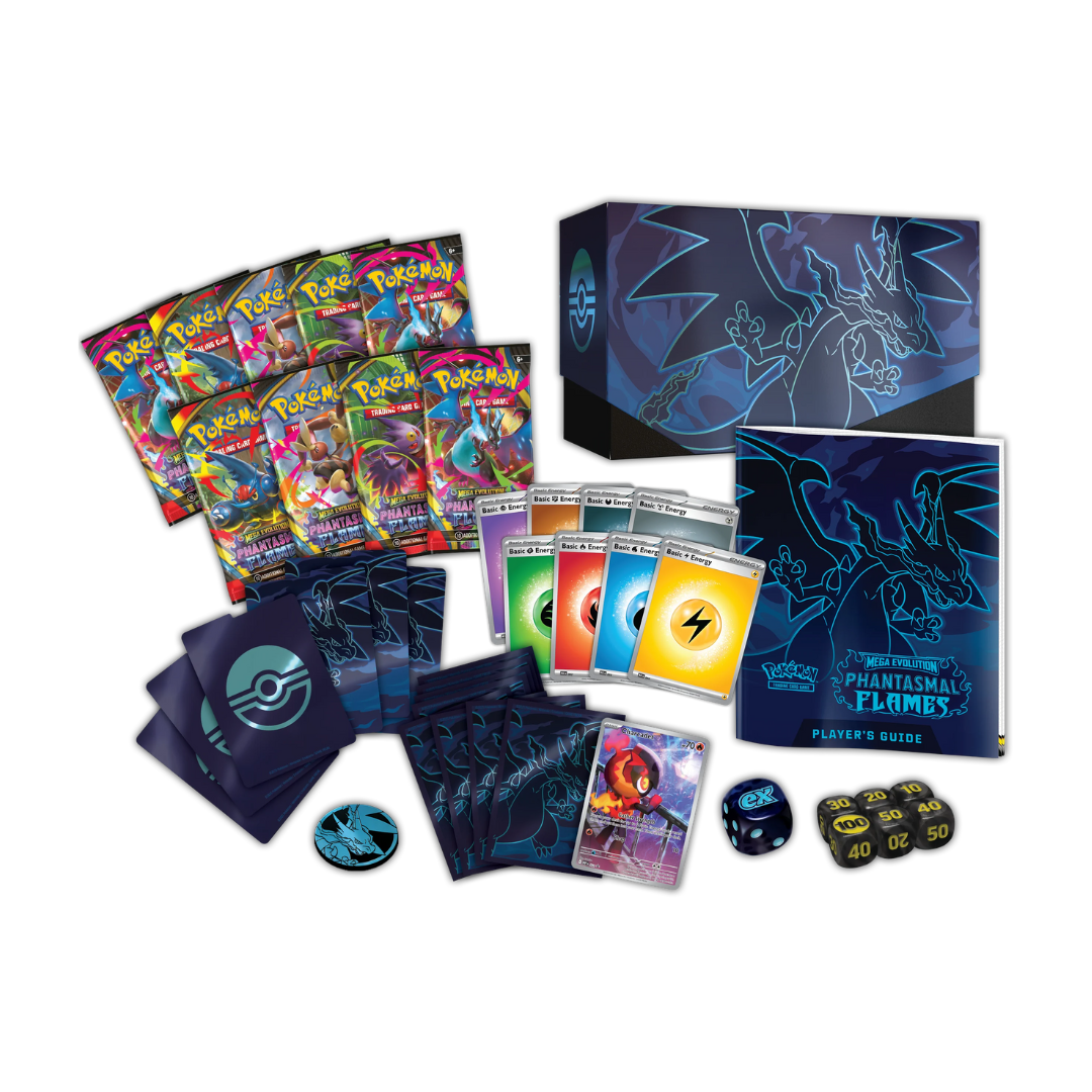(PREVENTA) Pokémon TCG - Phantasmal Flames - Elite Trainer Box (APARTADO - LEER DESCRIPCION)