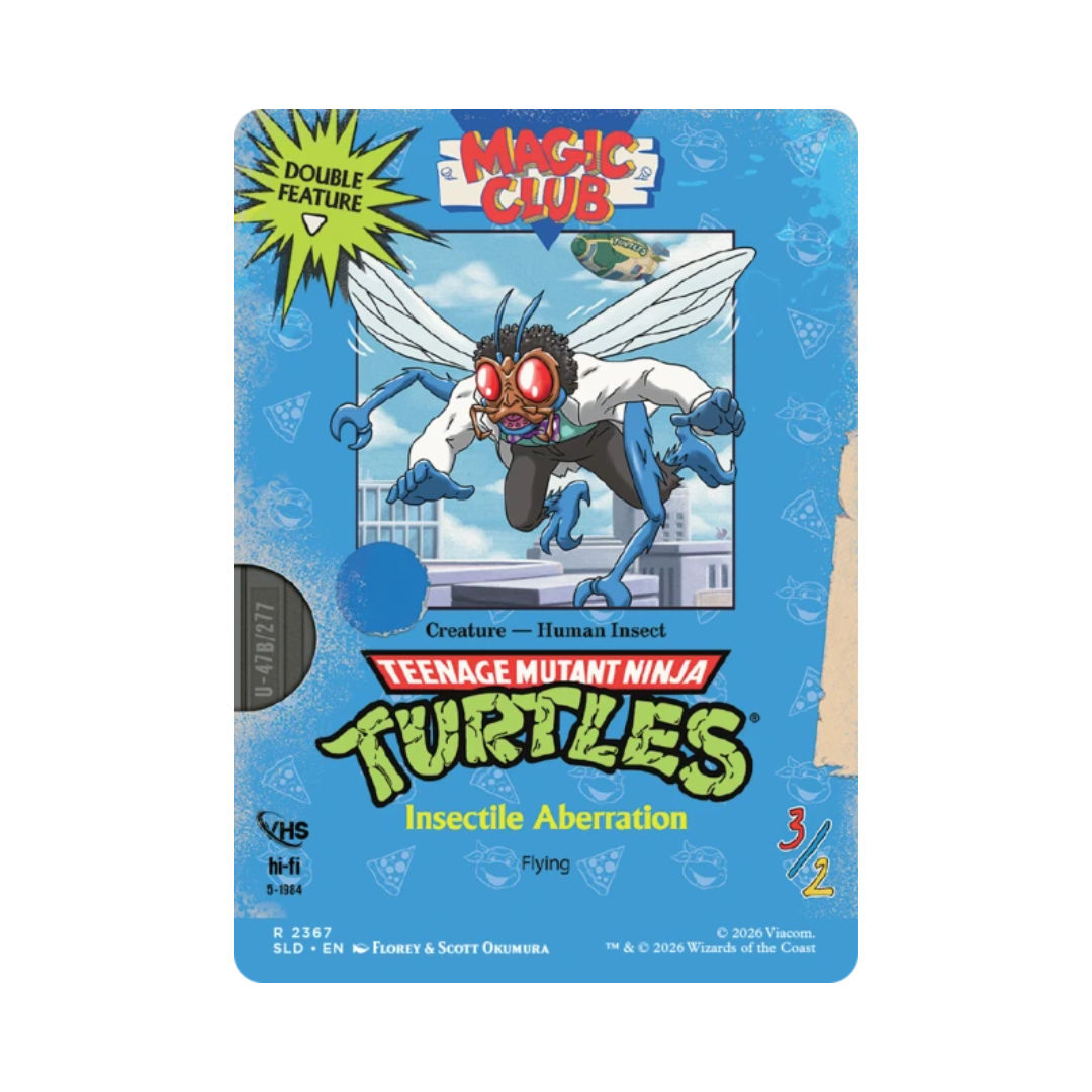MTG Secret Lair - Teenage Mutant Ninja Turtles: VHS Villains