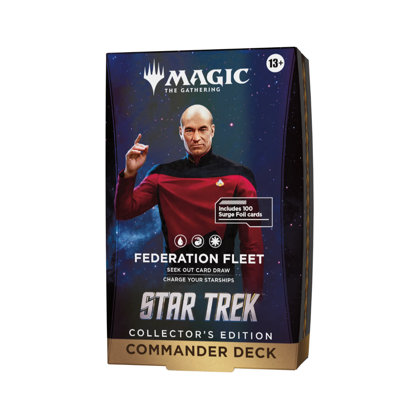 (APARTADO) Magic The Gathering: Star Trek - Commander Deck Collector's Edition - Federation Fleet (LEER DESCRIPCIÓN)