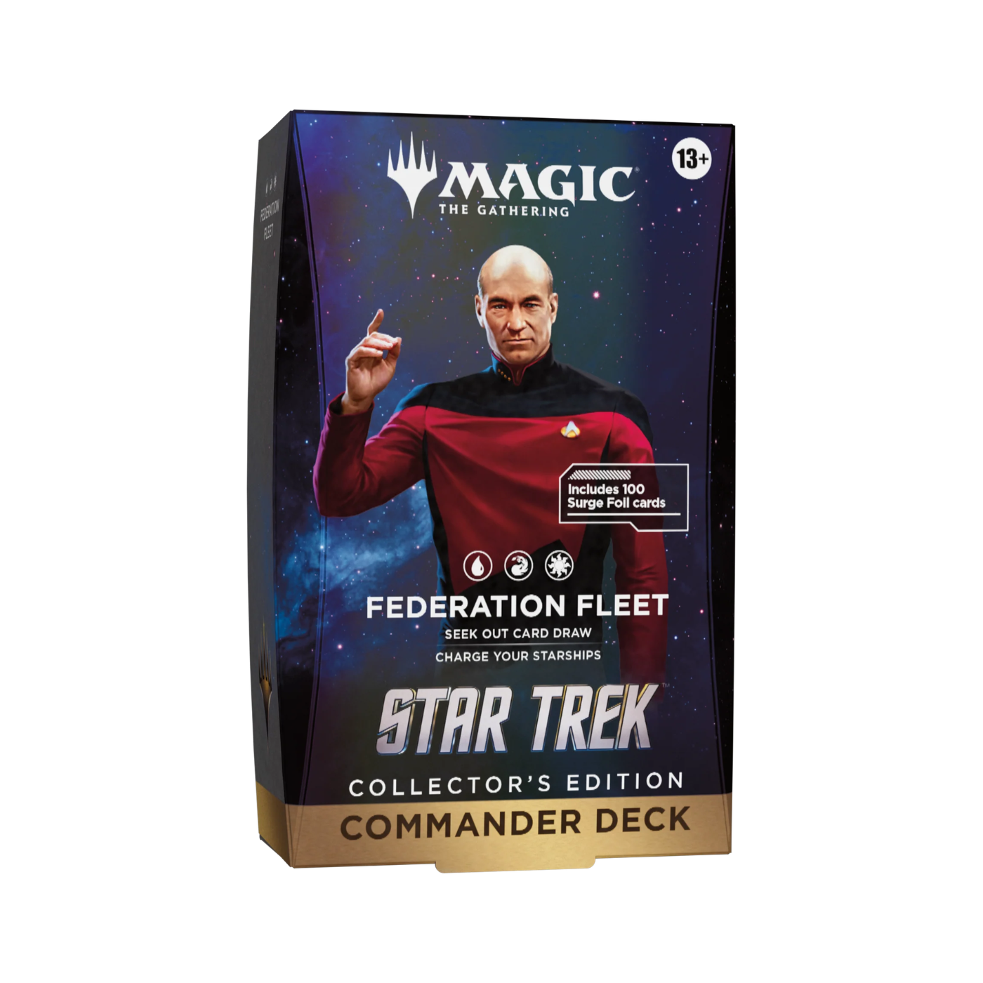 (APARTADO) Magic The Gathering: Star Trek - Commander Deck Collector's Edition - Federation Fleet (LEER DESCRIPCIÓN)