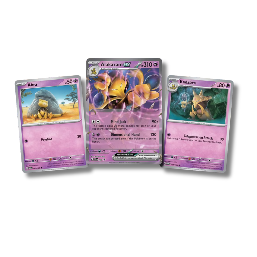 Pokemon TCG - Scarlet & Violet 151 - Alakazam Ex Collection - Inglés