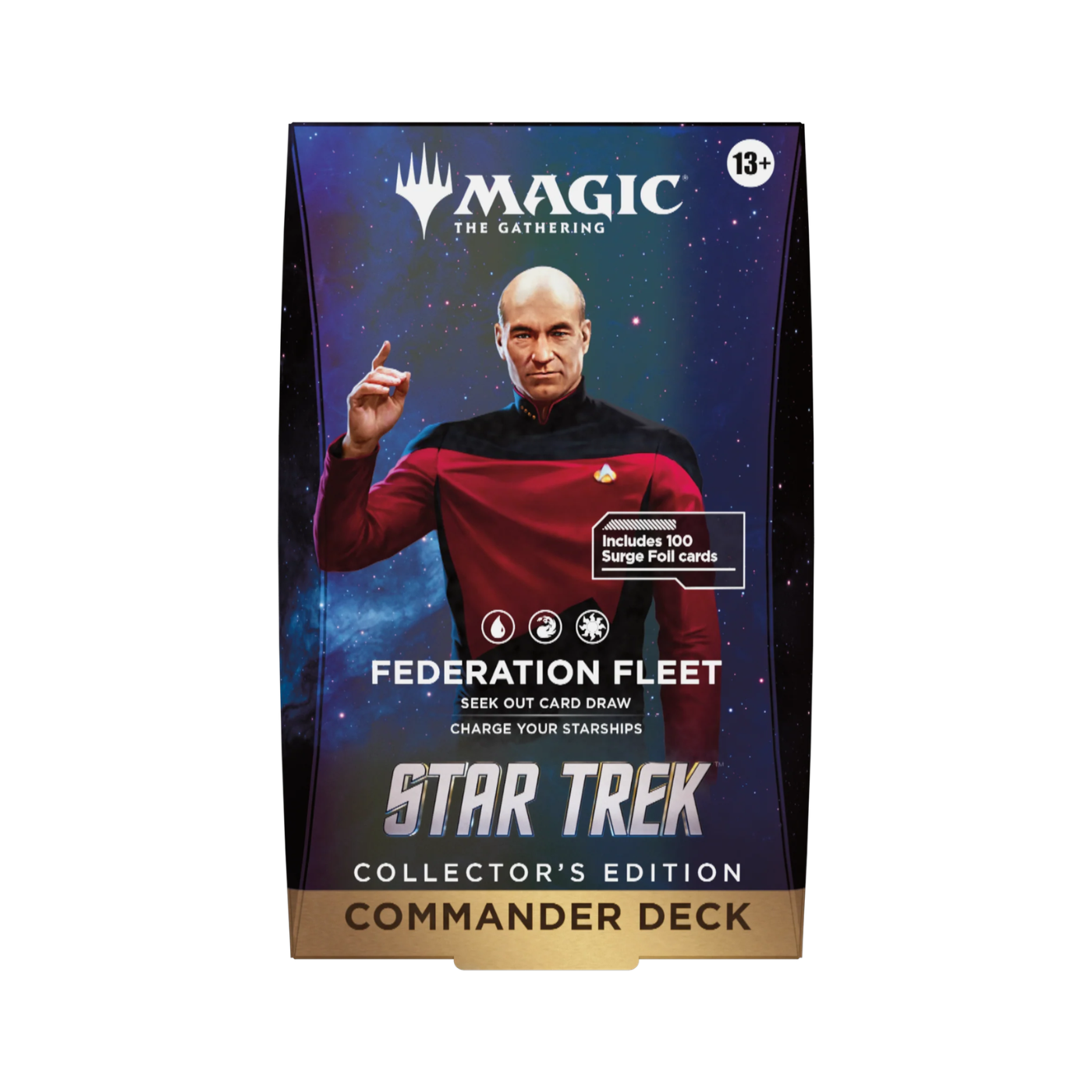 (APARTADO) Magic The Gathering: Star Trek - Commander Deck Collector's Edition - Federation Fleet (LEER DESCRIPCIÓN)