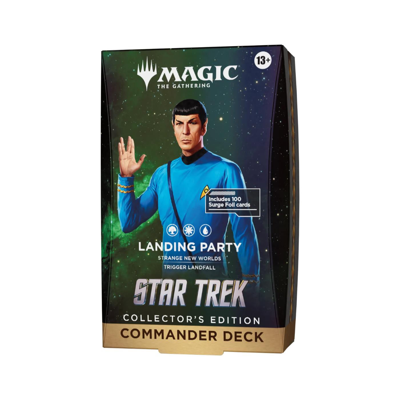 (PREVENTA) Magic The Gathering: Star Trek - Commander Deck Collector's Edition - Landing Party (LEER DESCRIPCIÓN)