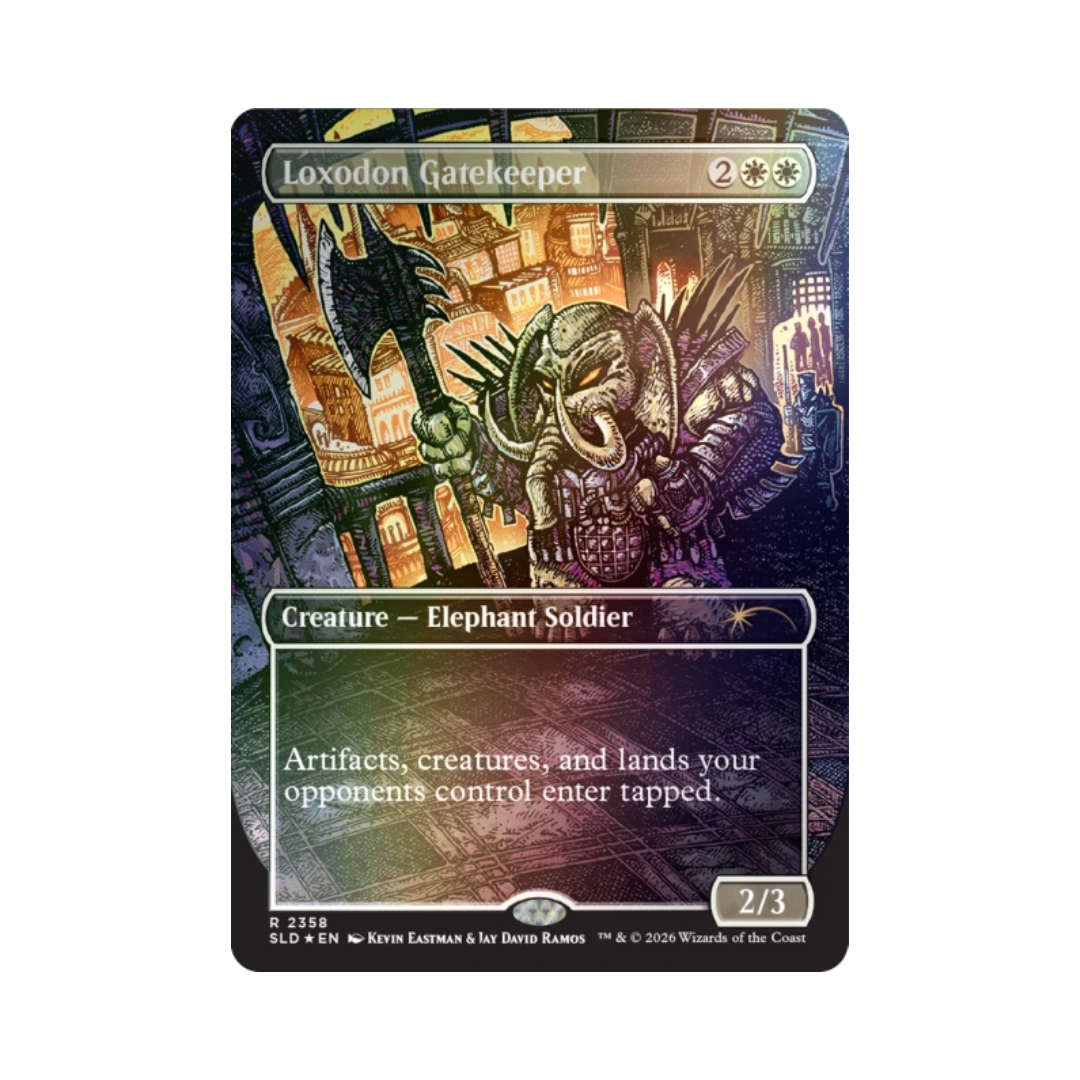 (PREVENTA) MTG Secret Lair - Teenage Mutant Ninja Turtles: Featuring Kevin Eastman - Colors Foil