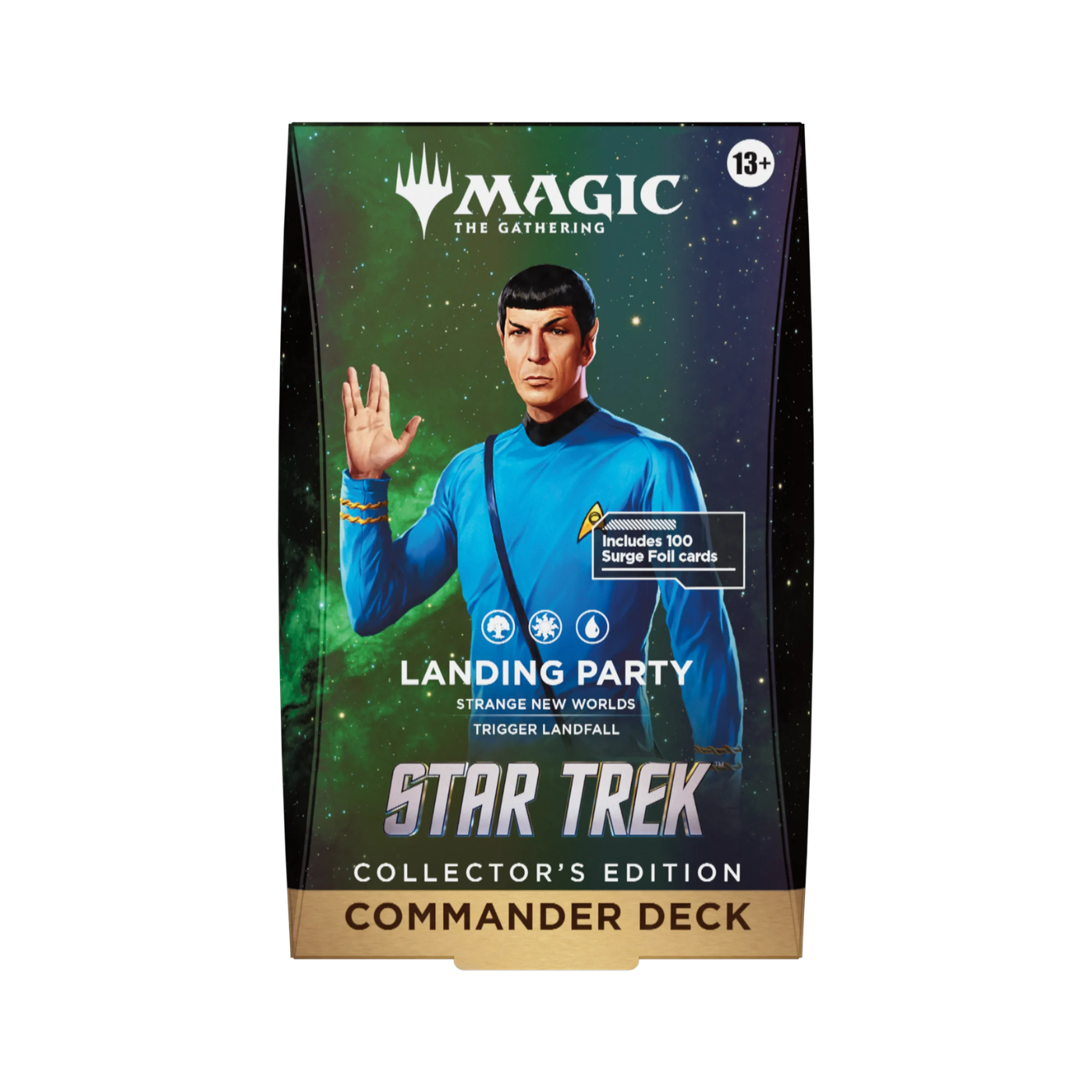 (PREVENTA) Magic The Gathering: Star Trek - Commander Deck Collector's Edition - Landing Party (LEER DESCRIPCIÓN)