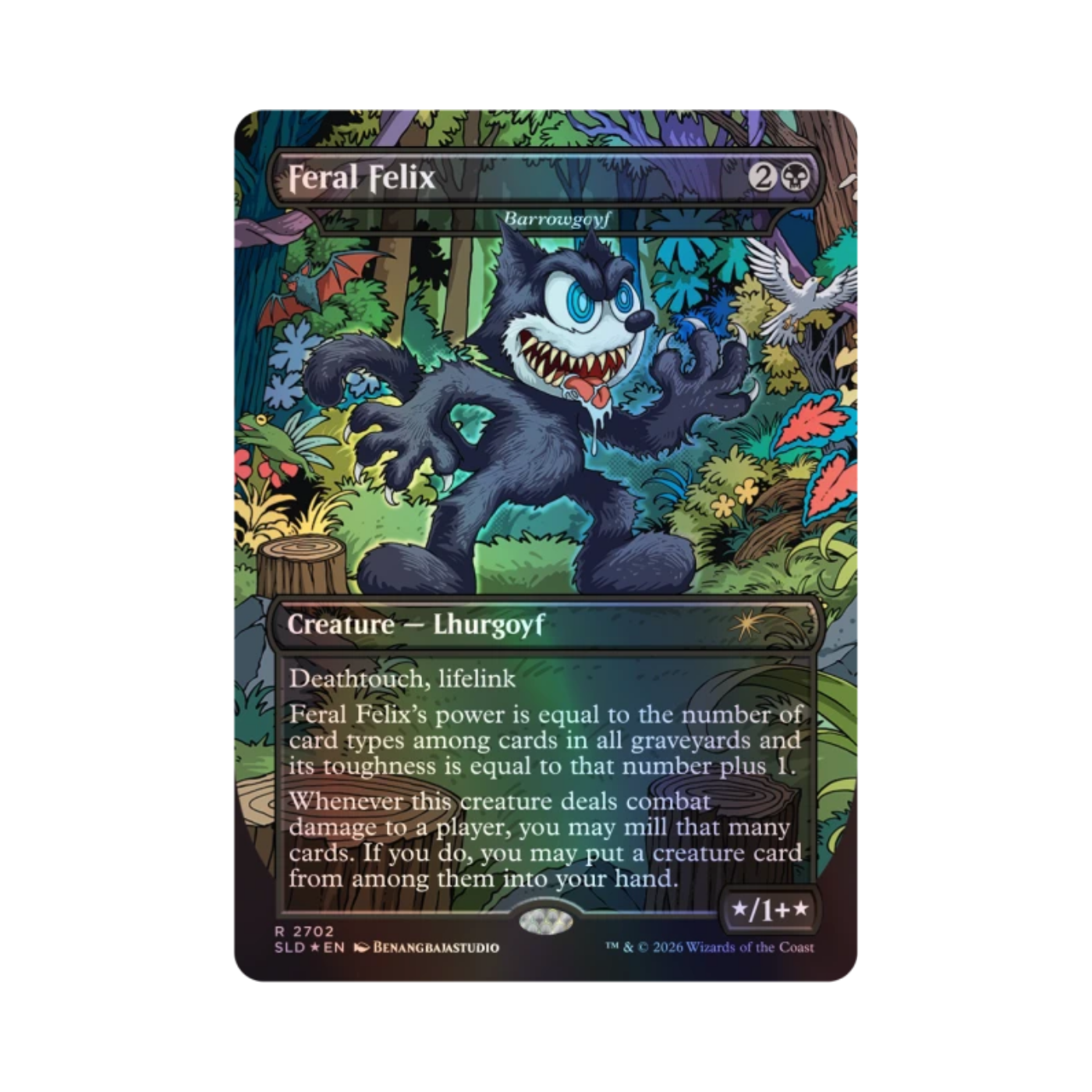 (PREVENTA) MTG Secret Lair - The Cats Are the Best - Magic Bag of Tricks - Foil