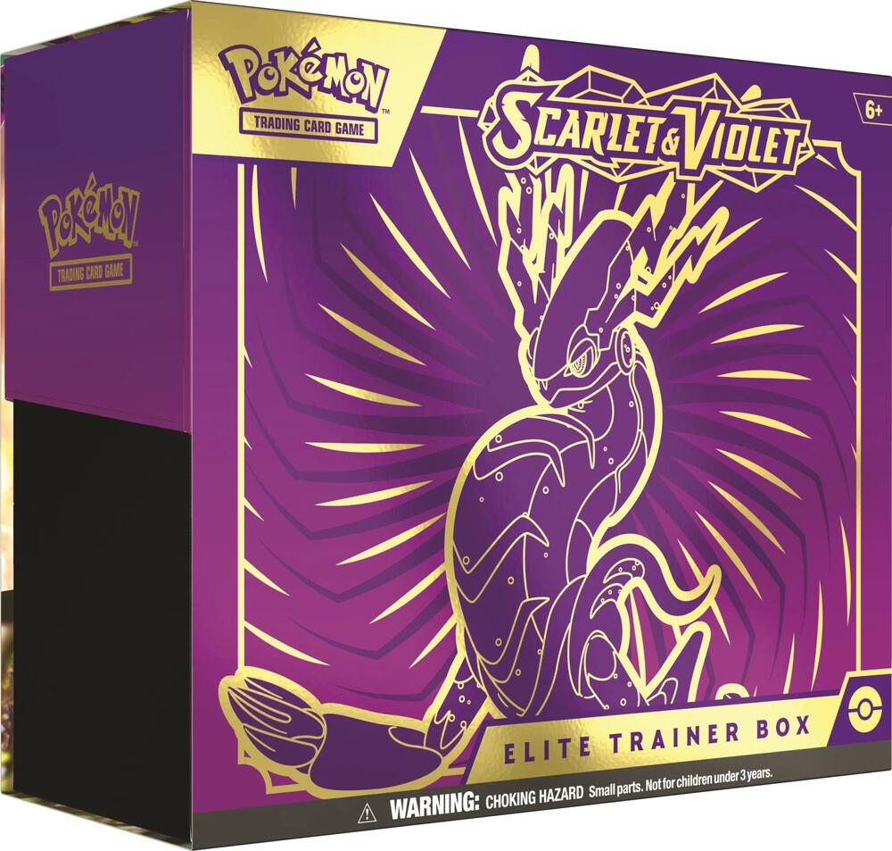 Pokémon TCG - Scarlet & Violet [SVI] - Elite Trainer Box - Miraidon (Morado)
