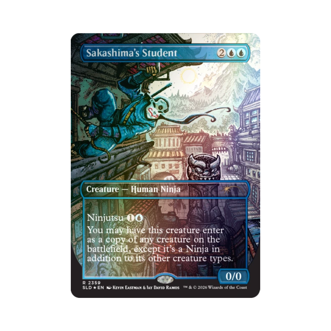 (PREVENTA) MTG Secret Lair - Teenage Mutant Ninja Turtles: Featuring Kevin Eastman - Colors Foil