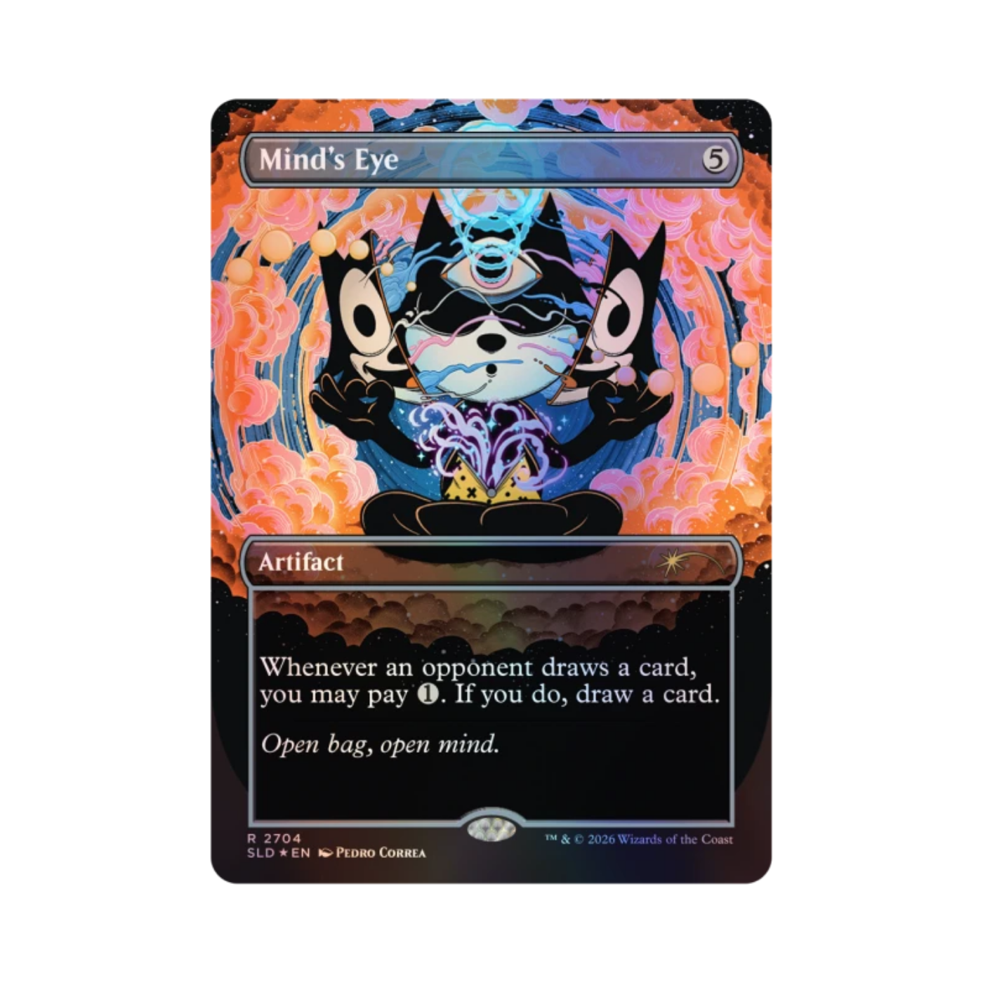 (PREVENTA) MTG Secret Lair - The Cats Are the Best - Magic Bag of Tricks - Foil