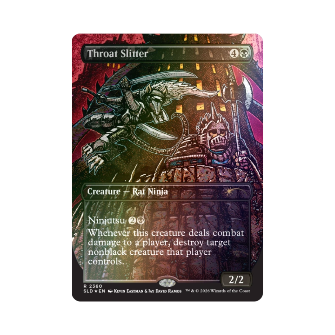 (PREVENTA) MTG Secret Lair - Teenage Mutant Ninja Turtles: Featuring Kevin Eastman - Colors Foil