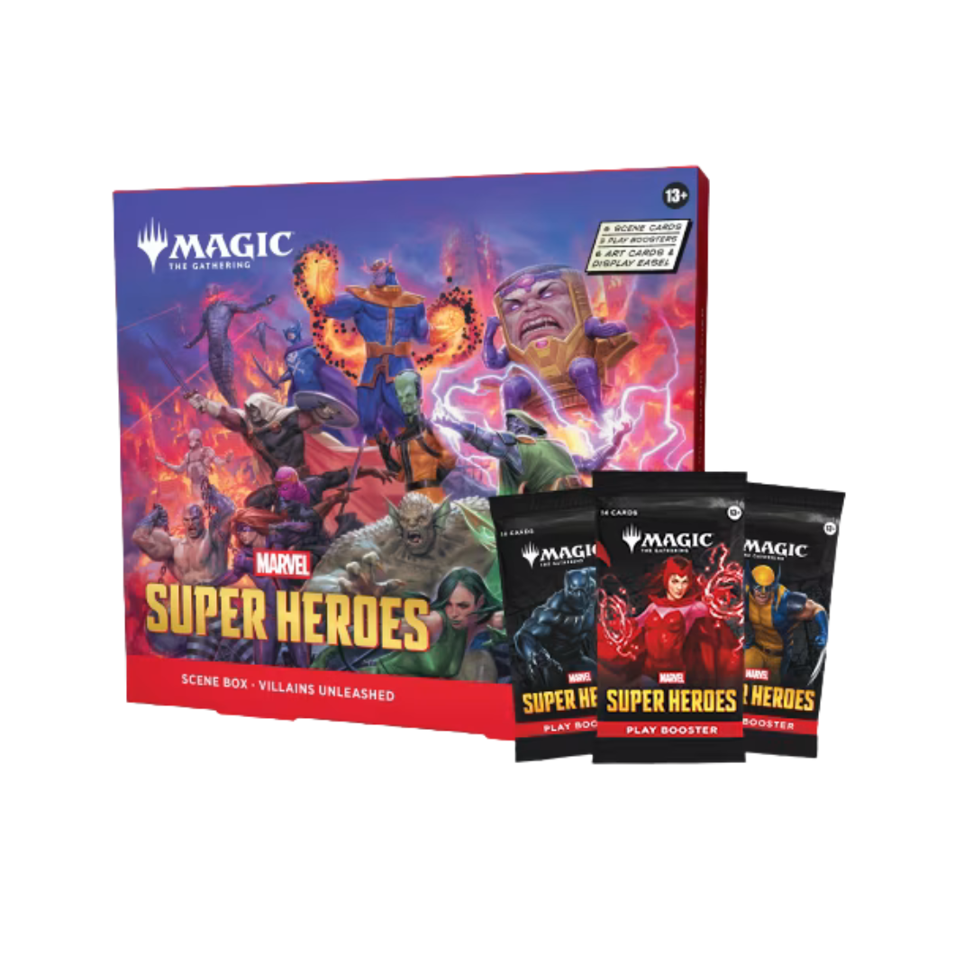 (APARTADO) Magic The Gathering: Marvel Super Heroes - Scene Box Set - Inglés (LEER DESCRIPCION)