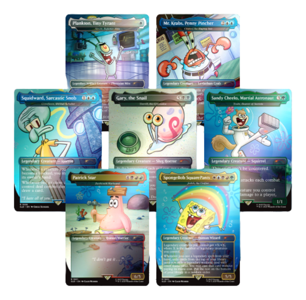 Mtg: Secret Lair - Bob Esponja - Legends Of Bikini [foil] - Inglés