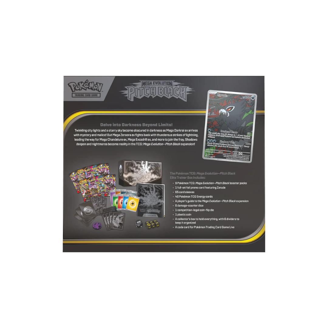 Pokémon TCG - Pitch Black - Elite Trainer Box - Español