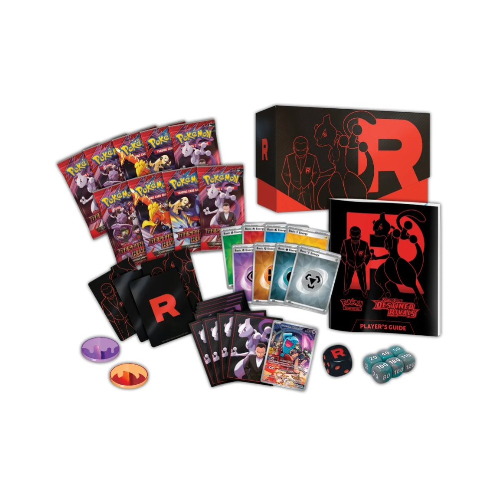 (PREVENTA) Pokémon TCG - Destined Rivals - Elite Trainer Box (LEER DES
