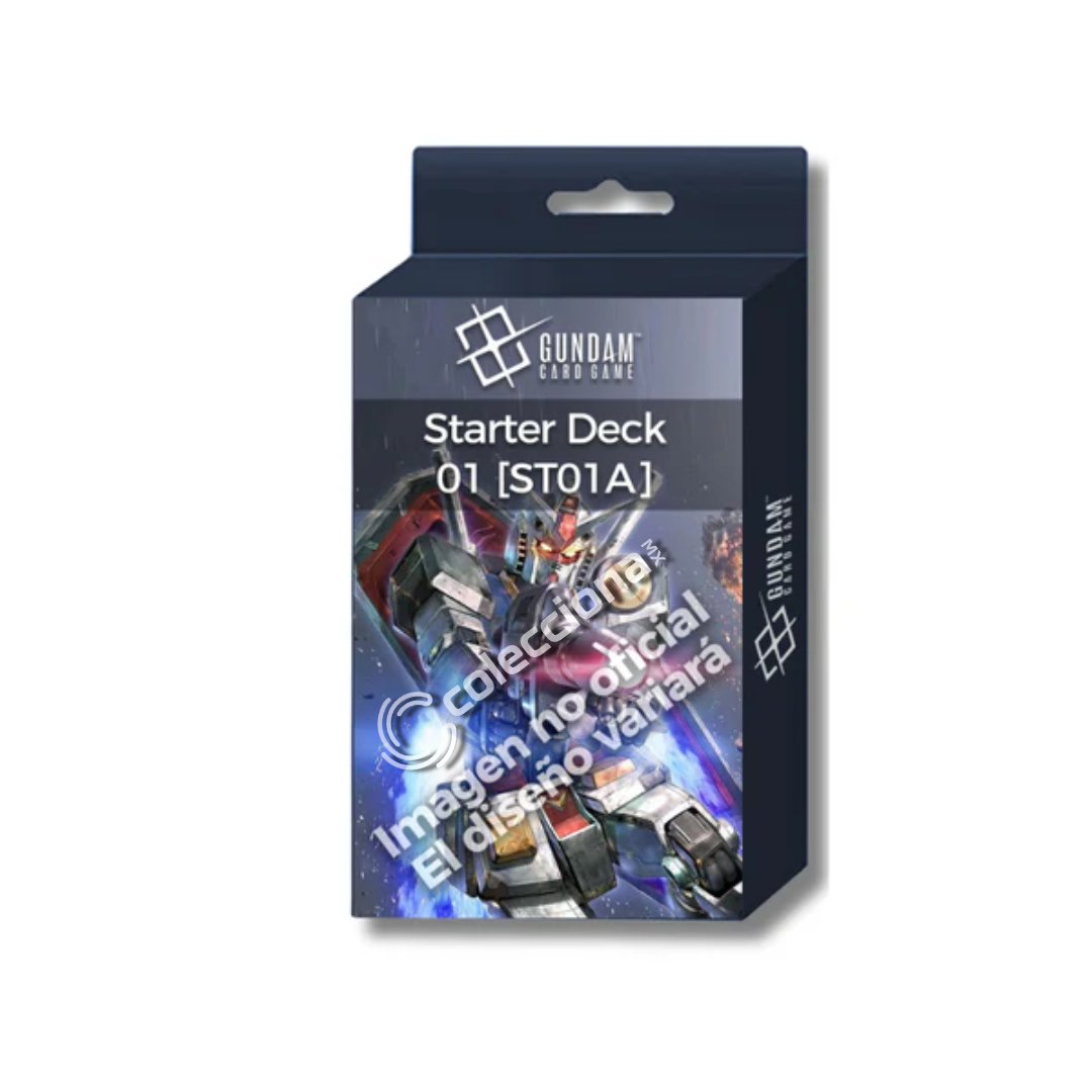 (PREVENTA) TCG GUNDAM - Starter Deck 01 - Heroic Beginnings [ST01] (APARTADO LEER DESCRIPCION)