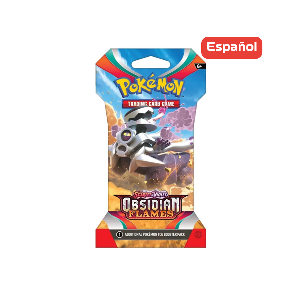 Pokémon TCG - Obsidian Flames - Sleeved Booster - Español