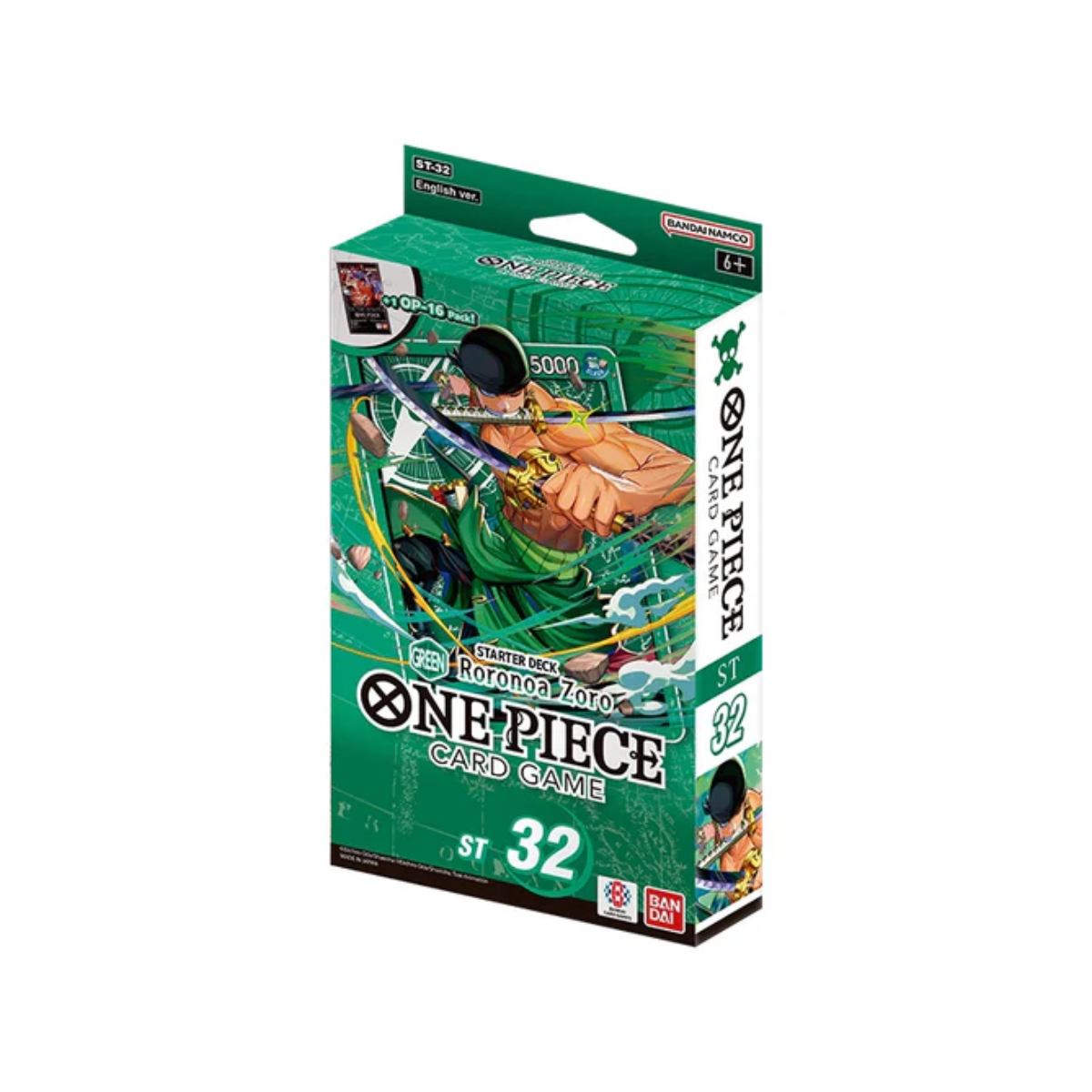 One Piece TCG - [ST-32] - Green Roronoa Zoro - Starter Deck - Inglés