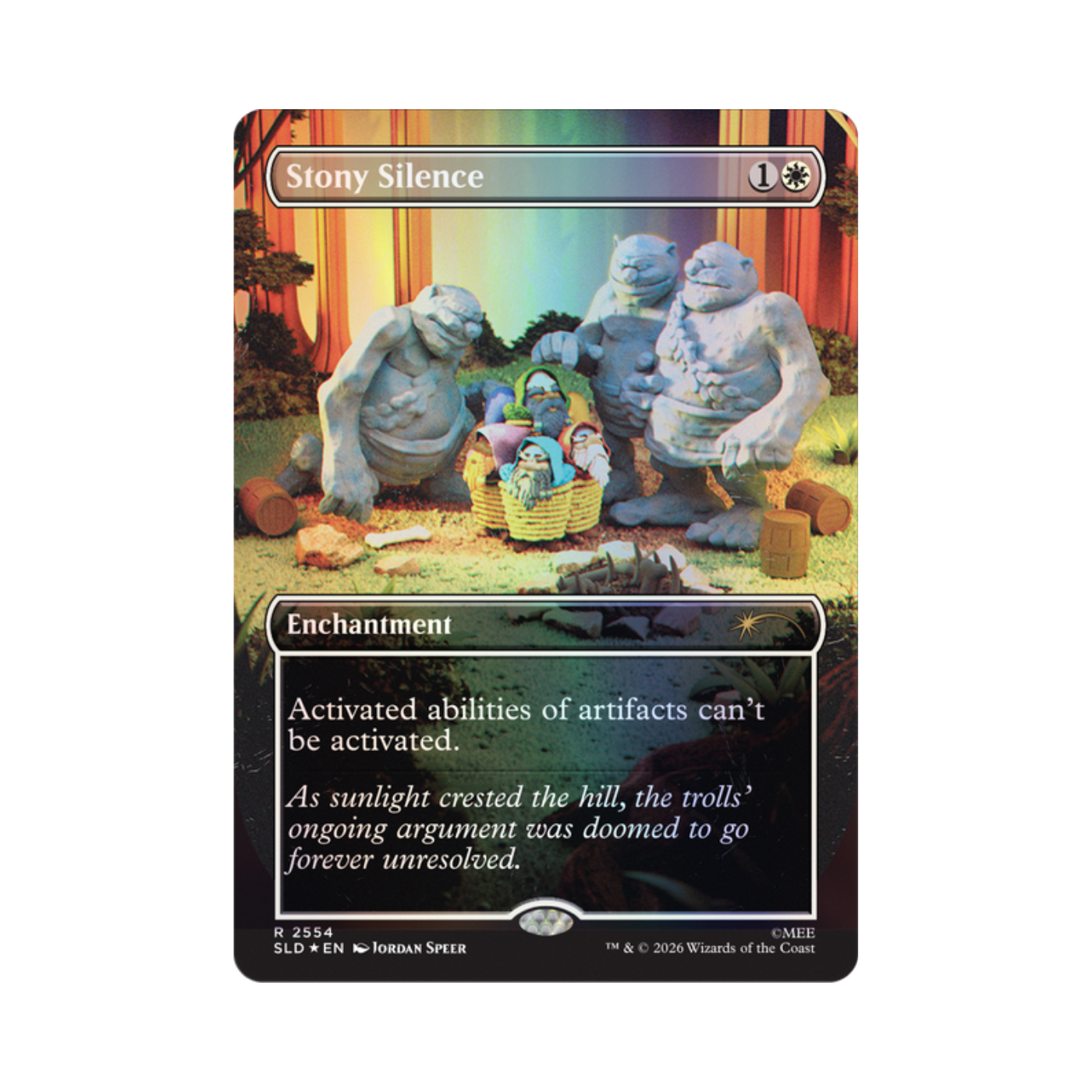 (PREVENTA) MTG Secret Lair - The Hobbit - Over the Edge of the Wild - Foil (LEER DESCRIPCIÓN)