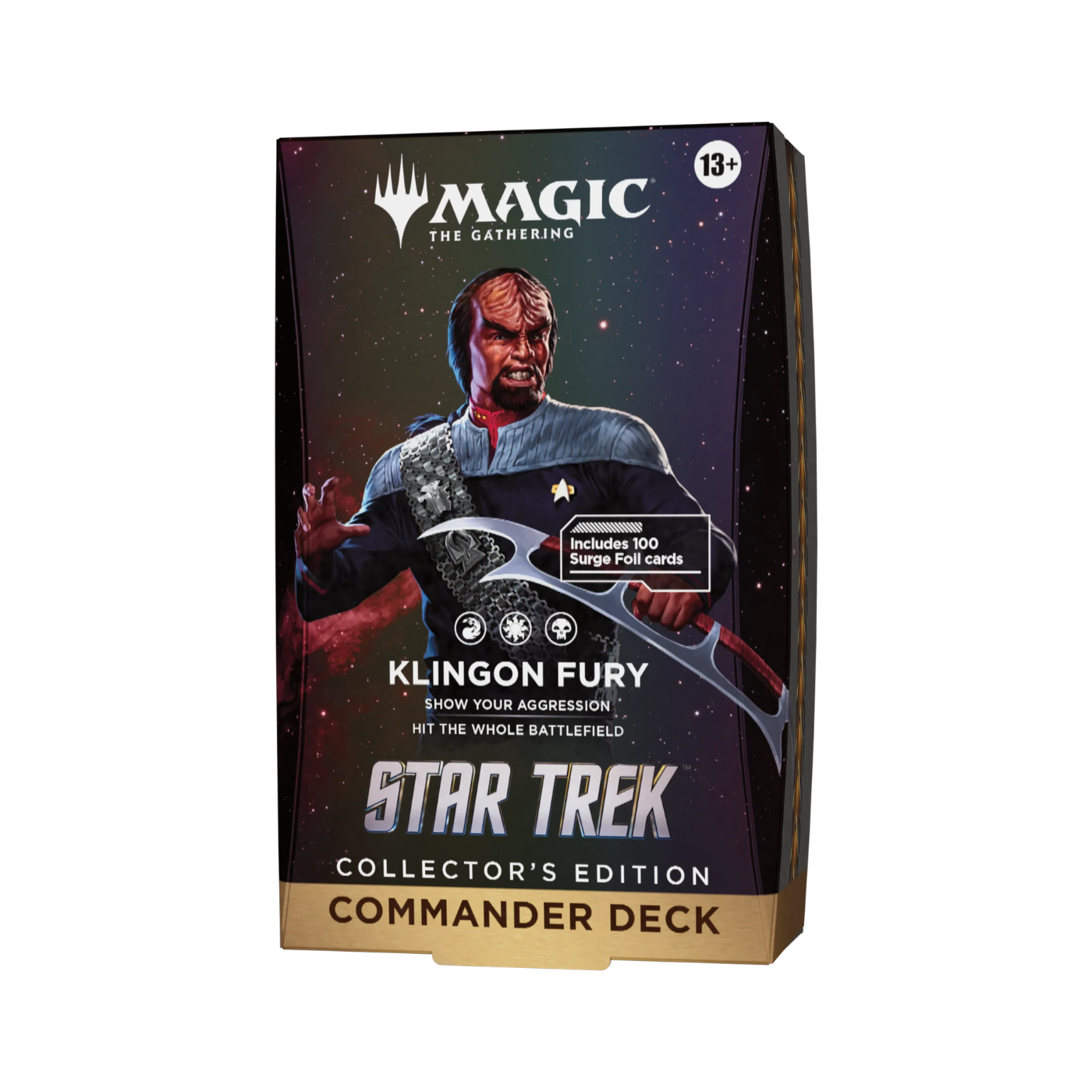(PREVENTA) Magic The Gathering: Star Trek - Commander Deck Collector's Edition - Klingon Fury (LEER DESCRIPCIÓN)