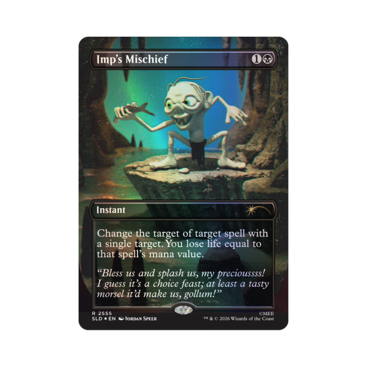 (PREVENTA) MTG Secret Lair - The Hobbit - Over the Edge of the Wild - Foil (LEER DESCRIPCIÓN)