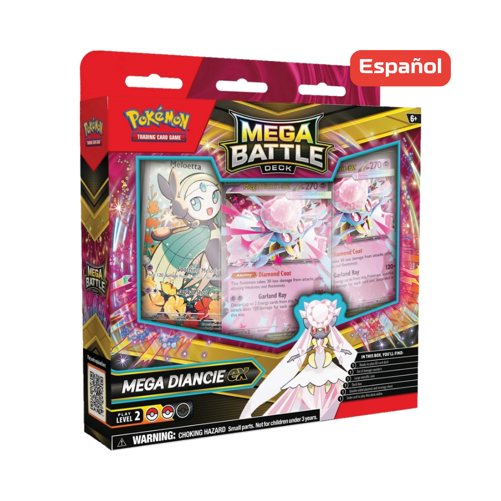 Pokémon TCG - Battle Deck - Mega Diancie EX - Español