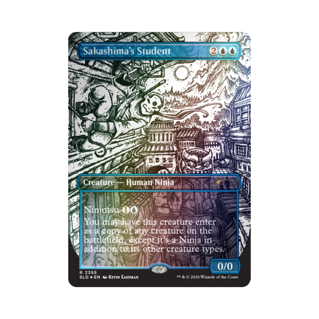 (PREVENTA) MTG Secret Lair - Teenage Mutant Ninja Turtles: Featuring Kevin Eastman - Ink Foil