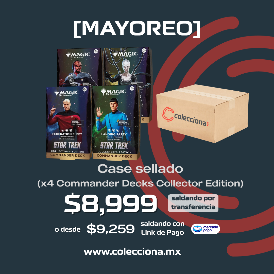 (MAYOREO) Magic The Gathering - Star Trek - Commander Deck Collector's Edition (IMPORTANTE LEER DESCRIPCION ANTES DE COMPRAR)