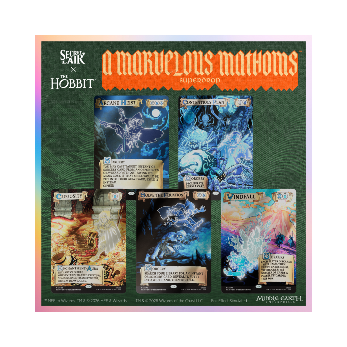 (PREVENTA) MTG Secret Lair - The Hobbit - He Who Walks Unseen - Out of Sight Foil (LEER DESCRIPCIÓN)