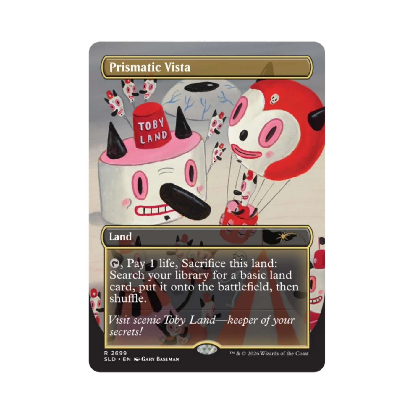 (PREVENTA) MTG Secret Lair - The Cats Are the Best - Toby's Journey by Gary Baseman
