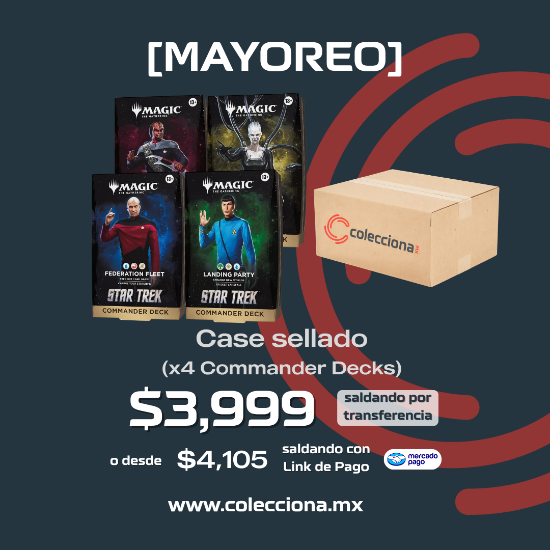 (MAYOREO) Magic The Gathering - Star Trek - Commander Deck (IMPORTANTE LEER DESCRIPCION ANTES DE COMPRAR)