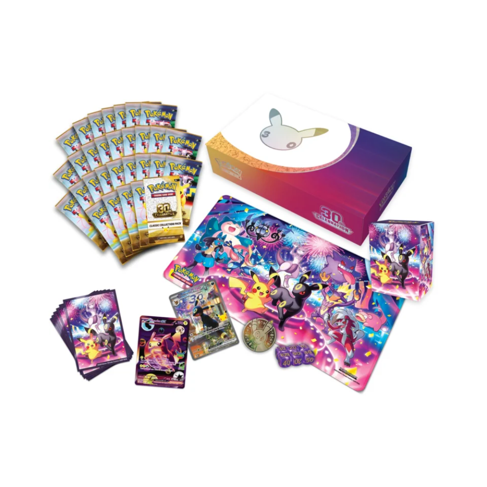 (PREVENTA) Pokémon TCG - 30th Celebration Ultra-Premium Collection - Night - Español (LIMITADO A 1 - LEER DESCRIPCIÓN)