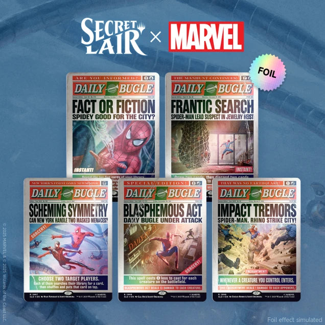 MTG Secret Lair x Spider-Man: Daily Bugle Breaking News [Foil]