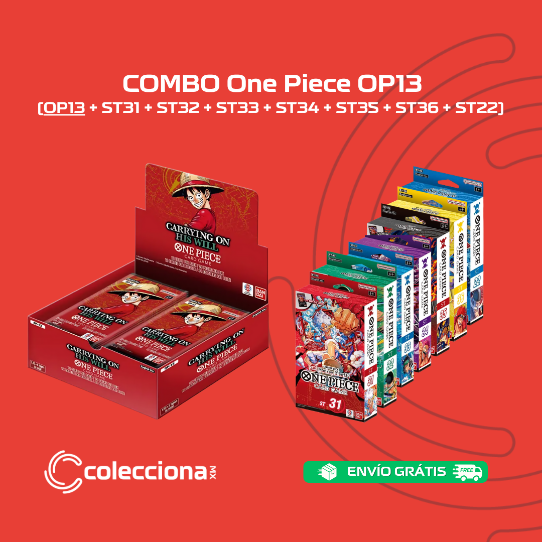COMBO: One Piece TCG - OP13 + ST31 + ST32 + ST33 + ST34 + ST35 + ST36 + ST22