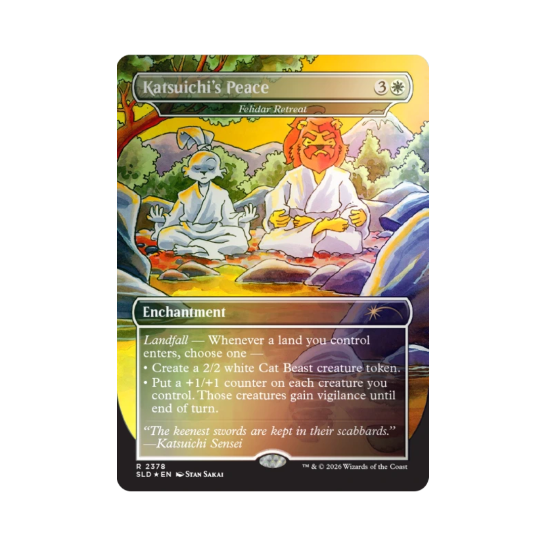 (PREVENTA) MTG Secret Lair - Teenage Mutant Ninja Turtles: Featuring Stan Sakai - Foil