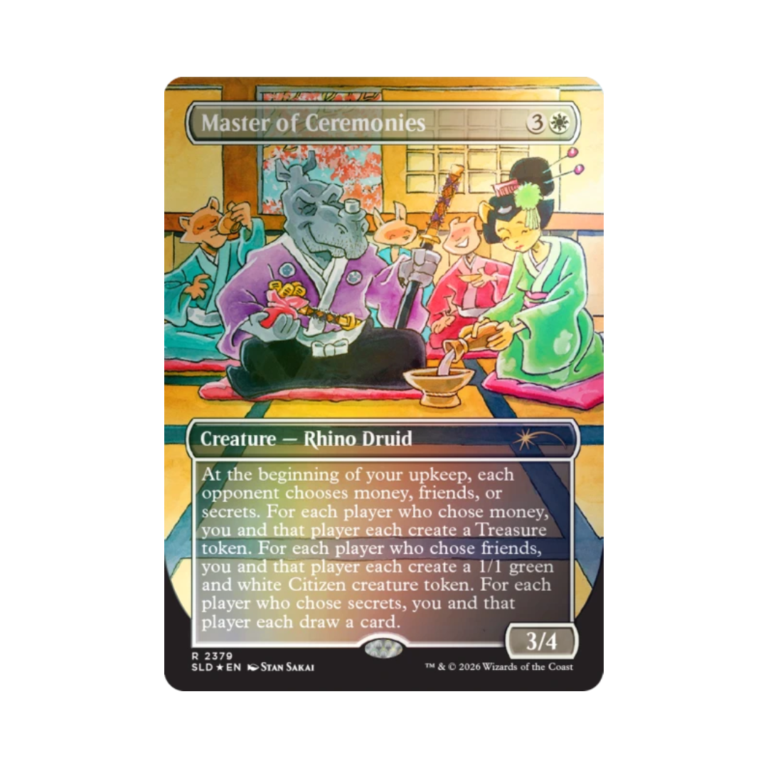 (PREVENTA) MTG Secret Lair - Teenage Mutant Ninja Turtles: Featuring Stan Sakai - Foil