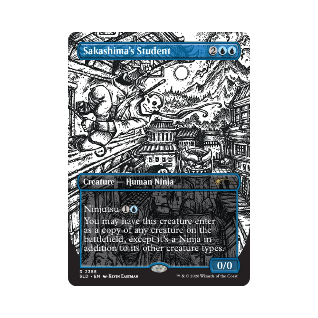 (PREVENTA) MTG Secret Lair - Teenage Mutant Ninja Turtles: Featuring Kevin Eastman - Ink