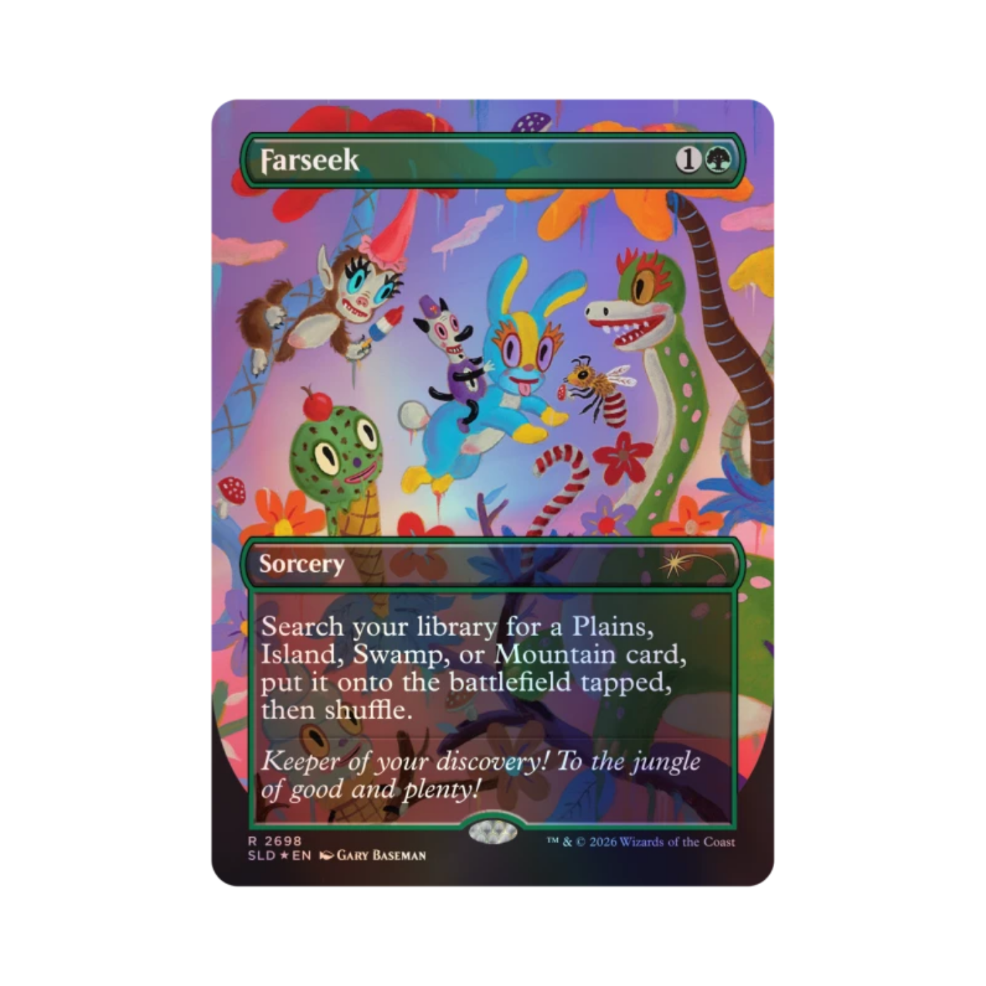 (PREVENTA) MTG Secret Lair - The Cats Are the Best - Toby's Journey by Gary Baseman - Foil