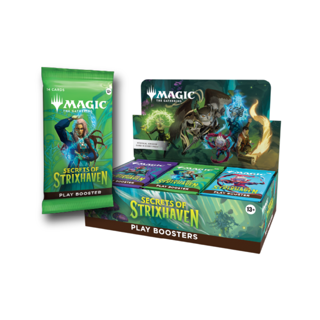 (PREVENTA) Magic The Gathering: Secrets of Strixhaven - Play Boosters - Inglés (APARTADO - LEER DESCRIPCION)