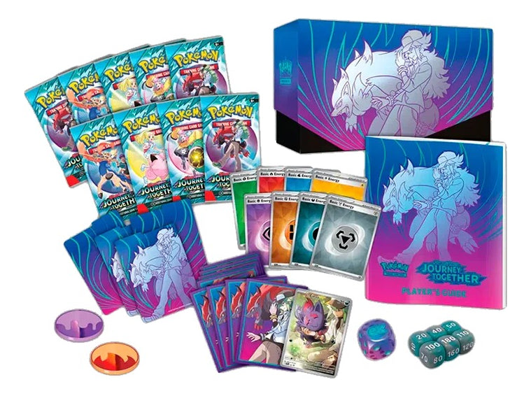 Pokémon Tcg Journey Together - Etb Elite Trainer Box Inglés Journey Together Etb Inglés