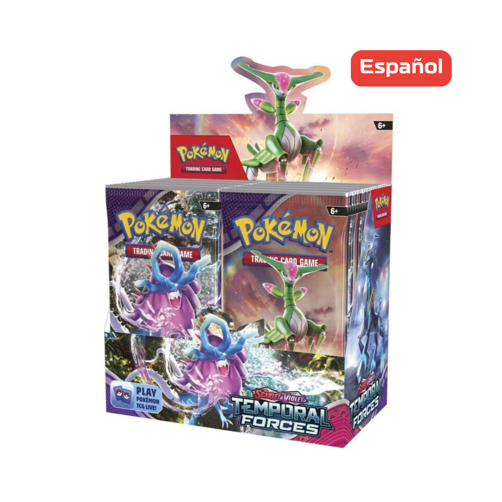 Pokémon TCG - Temporal Forces - Booster Display - Español