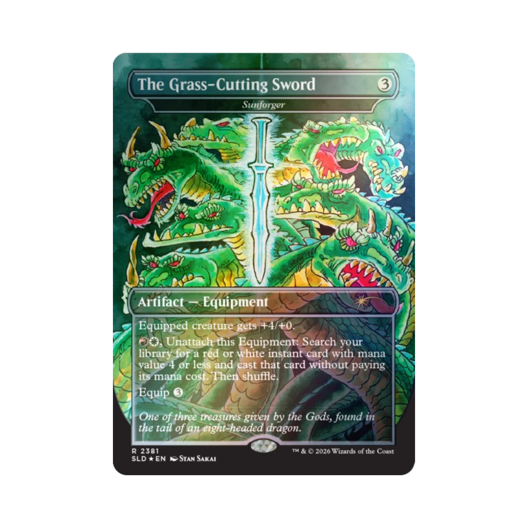 (PREVENTA) MTG Secret Lair - Teenage Mutant Ninja Turtles: Featuring Stan Sakai - Foil